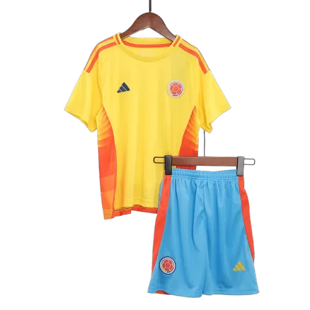 Miniconjunto Colombia Copa América 2024 Primera Equipación Local Niño (Camiseta + Pantalón Corto) - camisetasfutbol