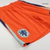 Pantalón Corto Holanda Euro 2024 Primera Equipación Local Hombre - camisetasfutbol