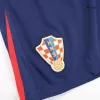Pantalón Corto Croacia Euro 2024 Segunda Equipación Visitante Hombre - camisetasfutbol