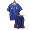 Miniconjunto Croacia Euro 2024 Segunda Equipación Visitante Niño (Camiseta + Pantalón Corto) - camisetasfutbol