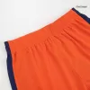 Pantalón Corto Holanda Euro 2024 Primera Equipación Local Hombre - camisetasfutbol