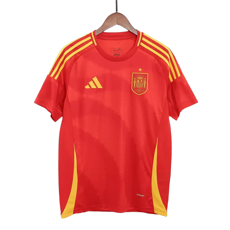 Camiseta España Euro 2024 Primera Equipación Local Hombre - Versión Hincha - camisetasfutbol