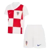 Miniconjunto Croacia Euro 2024 Primera Equipación Local Niño (Camiseta + Pantalón Corto) - camisetasfutbol