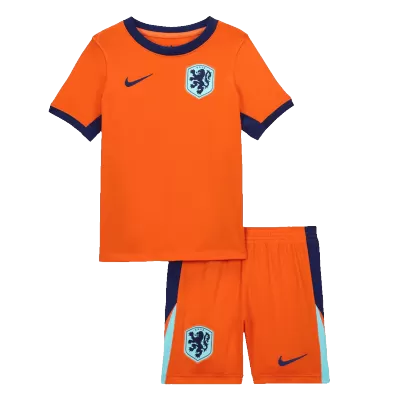 Miniconjunto Holanda Euro 2024 Primera Equipación Local Niño (Camiseta + Pantalón Corto) - camisetasfutbol