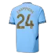 Camiseta CHAMPIONS #24 Manchester City 2024/25 Primera Equipación Local Hombre - Versión Hincha - camisetasfutbol