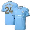 Calidad Premium Camiseta CHAMPIONS #24 Manchester City 2024/25 Primera Equipación Local Hombre - Versión Hincha - camisetasfutbol