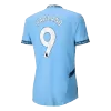 Camiseta Auténtica HAALAND #9 Manchester City 2024/25 Primera Equipación Local Hombre - Versión Jugador - camisetasfutbol