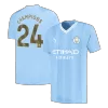 Camiseta CHAMPIONS #24 Manchester City 2023/24 Primera Equipación Local Hombre - Versión Hincha - camisetasfutbol