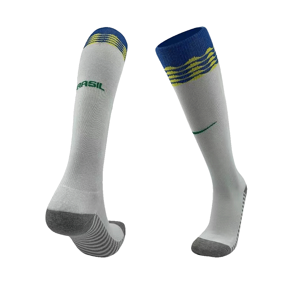 Brazil Primera Equipación Fútbol Minicalcetines Copa América Niño - camisetasfutbol
