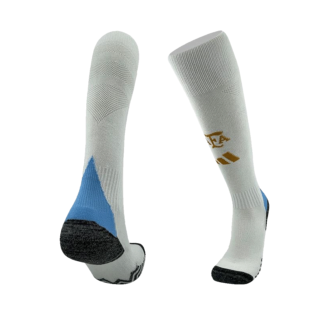 Argentina Primera Equipación Fútbol Minicalcetines Copa América Niño - camisetasfutbol