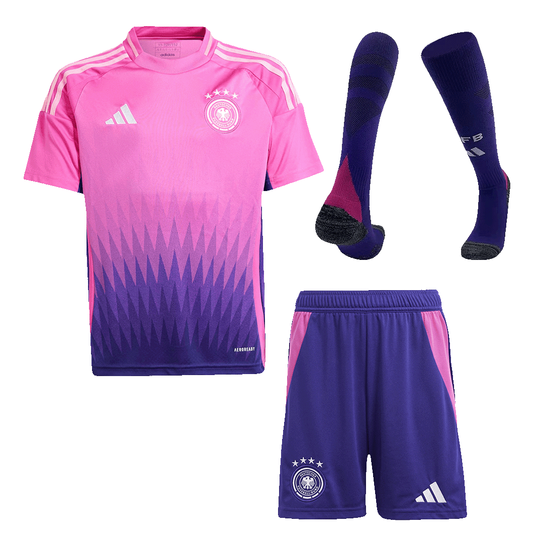 Miniconjunto Completo Alemania Euro Segunda Equipación Visitante Niño (Camiseta + Pantalón Corto + Calcetines) - camisetasfutbol