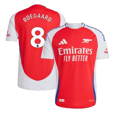 Camiseta ØDEGAARD #8 Arsenal 2024/25 Primera Equipación Local Hombre - Versión Hincha - camisetasfutbol