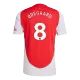Camiseta ØDEGAARD #8 Arsenal 2024/25 Primera Equipación Local Hombre - Versión Hincha - camisetasfutbol
