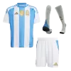 Miniconjunto Completo Argentina 2024 Primera Equipación Local Niño (Camiseta + Pantalón Corto + Calcetines) - camisetasfutbol