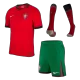 Calidad Premium Conjunto Completo Portugal Euro 2024 Primera Equipación Local Hombre (Camiseta + Pantalón Corto + Calcetines) - camisetasfutbol