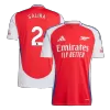 Calidad Premium Camiseta SALIBA #2 Arsenal 2024/25 Primera Equipación Local Hombre - Versión Hincha - camisetasfutbol