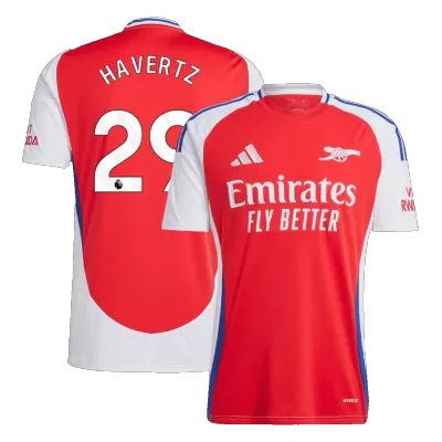Calidad Premium Camiseta HAVERTZ #29 Arsenal 2024/25 Primera Equipación Local Hombre - Versión Hincha - camisetasfutbol