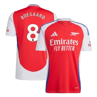 Calidad Premium Camiseta ØDEGAARD #8 Arsenal 2024/25 Primera Equipación Local Hombre - Versión Hincha - camisetasfutbol