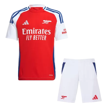 Conjunto Arsenal 
2024/25 Primera Equipación Local Niño (Camiseta + Pantalón Corto) - camisetasfutbol