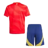 Miniconjunto España Euro 2024 Primera Equipación Local Niño (Camiseta + Pantalón Corto) - camisetasfutbol