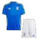 Miniconjunto Italia Euro 2024 Primera Equipación Local Niño (Camiseta + Pantalón Corto) - camisetasfutbol