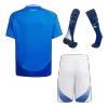 Miniconjunto Completo Italia Euro 2024 Primera Equipación Local Niño (Camiseta + Pantalón Corto + Calcetines) - camisetasfutbol