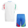 Miniconjunto Italia Euro 2024 Segunda Equipación Visitante Niño (Camiseta + Pantalón Corto) - camisetasfutbol