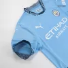 UCL Camiseta Auténtica DE BRUYNE #17 Manchester City 2024/25 Primera Equipación Local Hombre - Versión Jugador - camisetasfutbol