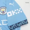 UCL Camiseta Auténtica DE BRUYNE #17 Manchester City 2024/25 Primera Equipación Local Hombre - Versión Jugador - camisetasfutbol