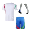 Calidad Premium Conjunto Completo Italia Euro 2024 Segunda Equipación Visitante Hombre (Camiseta + Pantalón Corto + Calcetines) - camisetasfutbol