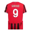 Camiseta GIROUD #9 AC Milan 2024/25 Primera Equipación Local Hombre - Versión Hincha - camisetasfutbol