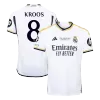 UCL FINAL Calidad Premium UCL Camiseta KROOS #8 Real Madrid 2023/24 Primera Equipación Local Hombre - Versión Hincha - camisetasfutbol