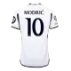 UCL FINAL Calidad Premium UCL Camiseta MODRIĆ #10 Real Madrid 2023/24 Primera Equipación Local Hombre - Versión Hincha - camisetasfutbol
