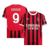 Camiseta GIROUD #9 AC Milan 2024/25 Primera Equipación Local Hombre - Versión Hincha - camisetasfutbol