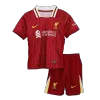 Miniconjunto Liverpool 2024/25 Primera Equipación Local Niño (Camiseta + Pantalón Corto) - camisetasfutbol