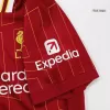 Miniconjunto Liverpool 2024/25 Primera Equipación Local Niño (Camiseta + Pantalón Corto) - camisetasfutbol