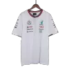 Calidad Premium Camiseta de Mercedes AMG Petronas F1 Racing Team T-Shirt White 2024 Hombre - camisetasfutbol