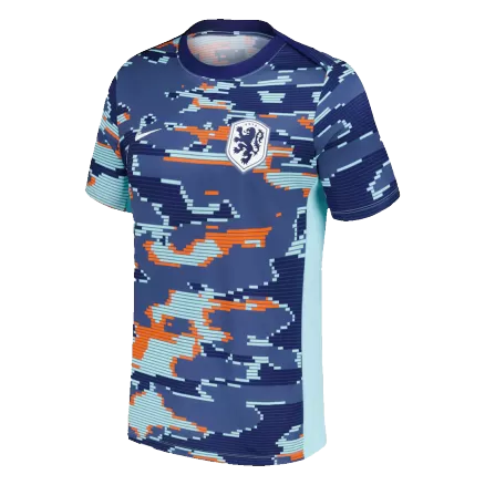 Camiseta Holanda Euro 2024 Pre-Partido Hombre - Versión Hincha - camisetasfutbol