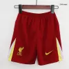 Miniconjunto Completo Liverpool 2024/25 Primera Equipación Local Niño (Camiseta + Pantalón Corto + Calcetines) - camisetasfutbol