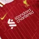 Miniconjunto Completo Liverpool 2024/25 Primera Equipación Local Niño (Camiseta + Pantalón Corto + Calcetines) - camisetasfutbol