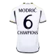 Calidad Premium Camiseta MODRIĆ #6 CHAMPIONS Real Madrid 2023/24 Primera Equipación Local Hombre - Versión Hincha - camisetasfutbol