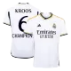 Calidad Premium Camiseta KROOS #6 CHAMPIONS Real Madrid 2023/24 Primera Equipación Local Hombre Talla Grande (4XL-5XL) - Versión Hincha - camisetasfutbol