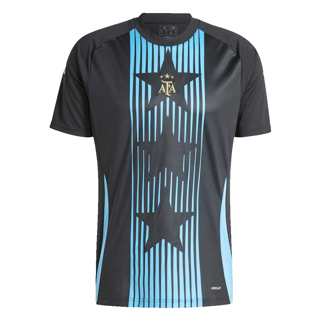 Camiseta Argentina Copa América Pre-Partido Entrenamiento Hombre - Versión Hincha - camisetasfutbol