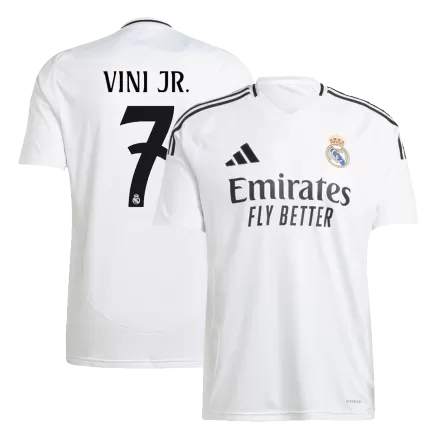 Camiseta VINI JR. #7 Real Madrid 2024/25 Primera Equipación Local Hombre - Versión Hincha - camisetasfutbol