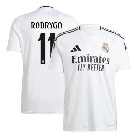 Camiseta RODRYGO #11 Real Madrid 2024/25 Primera Equipación Local Hombre - Versión Hincha - camisetasfutbol