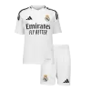 Calidad Premium Miniconjunto Real Madrid 2024/25 Primera Equipación Local Niño (Camiseta + Pantalón Corto)  - camisetasfutbol