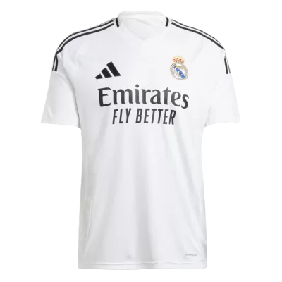 Calidad Premium Camiseta Real Madrid 2024/25 Primera Equipación Local Hombre - Versión Hincha - camisetasfutbol