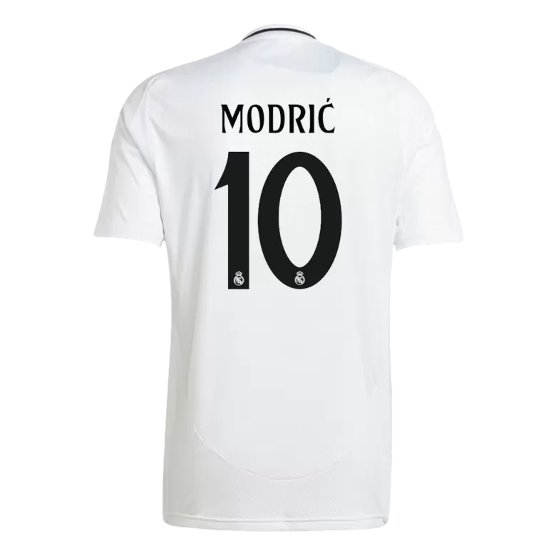 Camiseta MODRIĆ #10 Real Madrid 2024/25 Primera Equipación Local Hombre - Versión Hincha - camisetasfutbol
