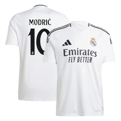 Calidad Premium Camiseta MODRIĆ #10 Real Madrid 2024/25 Primera Equipación Local Hombre - Versión Hincha - camisetasfutbol