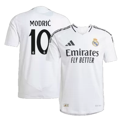 Calidad Premium Camiseta Auténtica MODRIĆ #10 Real Madrid 2024/25 Primera Equipación Local Hombre - Versión Jugador - camisetasfutbol